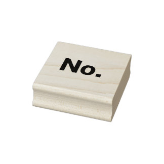 Rubber Stamp 2" x 2": No. ラバースタンプ