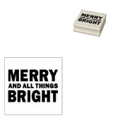 Rubber Stamp & Ink | Merry & All Things Bright ラバースタンプ (押印)