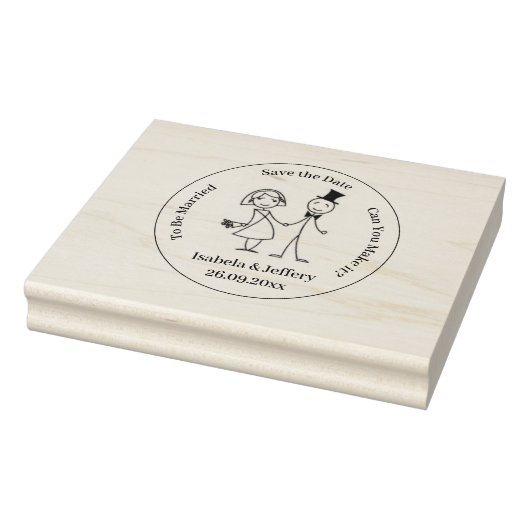 Rubber Stamp - Save The Date ラバースタンプ (スタンプ)