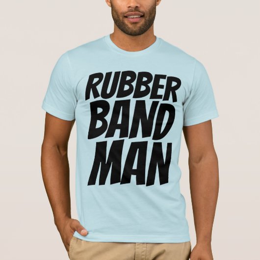 RUBBERBAND MAN MEN'SヴィンテージTシャツティー Tシャツ (正面)