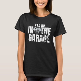 Rubbing Is Racing Stock Car Racing Engine Mechanic Tシャツ