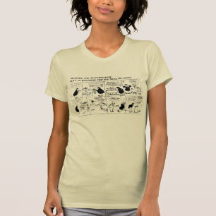 Rubeゴールドバーグの腕時計メーカーの続きこま漫画 Tシャツ