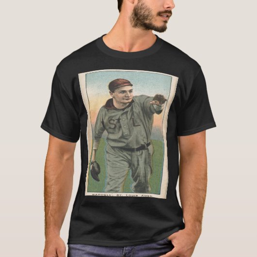 Rube Waddell Baseball 1909 Tシャツ (正面)