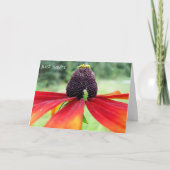 Rubeckia、さようなら カード (正面)