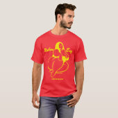 Ruben Esqのロゴ(黄色) Tシャツ (正面フル)