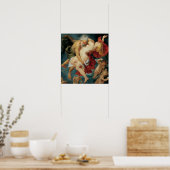 Rubens - Borei Abducts Orifia, 1620 ポスター (キッチン)