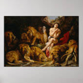 Rubens - Daniel In Lions' Den ポスター (正面)