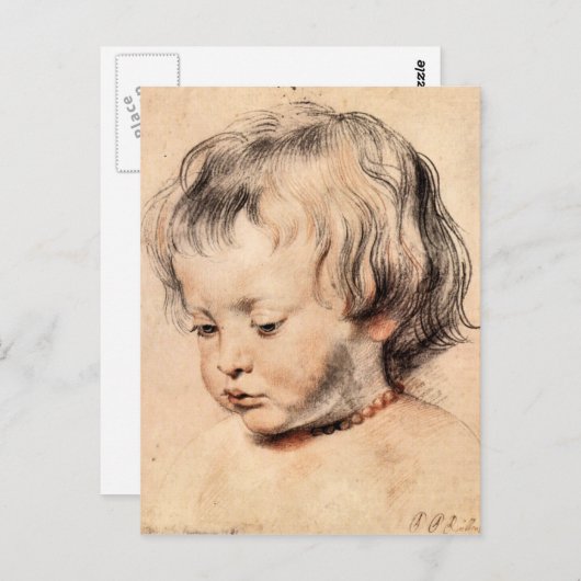 Rubens Son Nicholas by Paul Rubens ポストカード (正面/裏面)