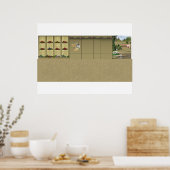 Rubicon 3 diorama background ポスター (キッチン)