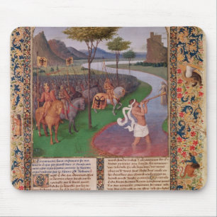 Rubicon、c.1470を交差させているガイウス・ユリウス・カエサル マウスパッド