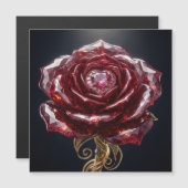 Rubies Red Magnet Card マグネット招待状 (正面/裏面)