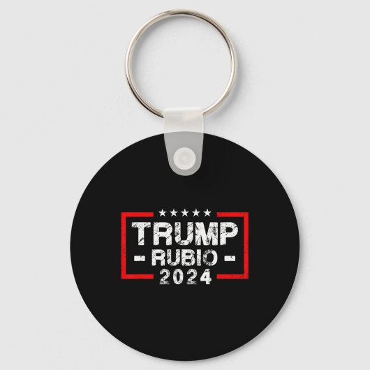 Rubio 2024米国国旗 – 大統領選2024 キーホルダー (正面)