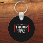 Rubio 2024米国国旗 – 大統領選2024 キーホルダー (正面)