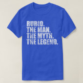 RubioRubioファミリー名Rubio姓Rubio Surna Tシャツ (デザイン正面)