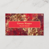 Rubyと金ゴールド 名刺 (正面)