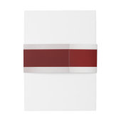 Rubyのハートとハト結婚ブ 招待状ベリーバンド (裏面例)