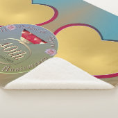 Rubyの創立40周年結婚2ハート写真 シェルパブランケット (3/4)