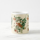 Rubyの水切りハミングバ絵画ード(オードゥボン) コーヒーマグカップ (中央)