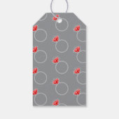 Rubyの結婚記念日パーティーが呼び出さ感謝していれる ギフトタグ (裏面)