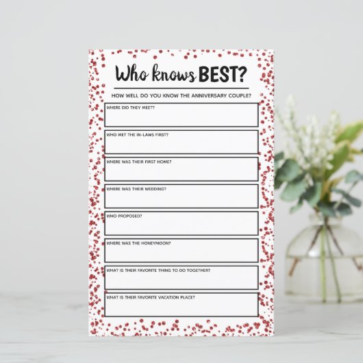 Rubyの結婚記念日パーティーゲーム (スタンド正面)