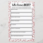 Rubyの結婚記念日パーティーゲーム (正面)