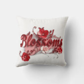 Rubyの赤いスクリプト クッション (裏面)