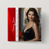 Rubyサッシのページボタン 缶バッジ (正面)