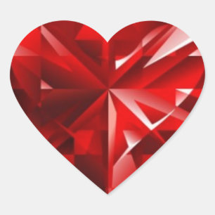 Rubyハート ハートシール
