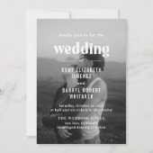 Rubyフォトモダン結婚ズ 招待状 (正面)