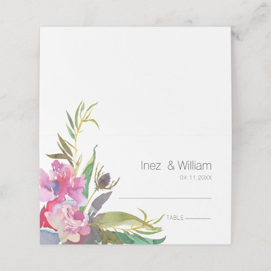 Rubyフローラ プレイスカード (外部開封)