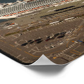 Rubyプリンセスクルーズ, SFポスター ポスター (角)