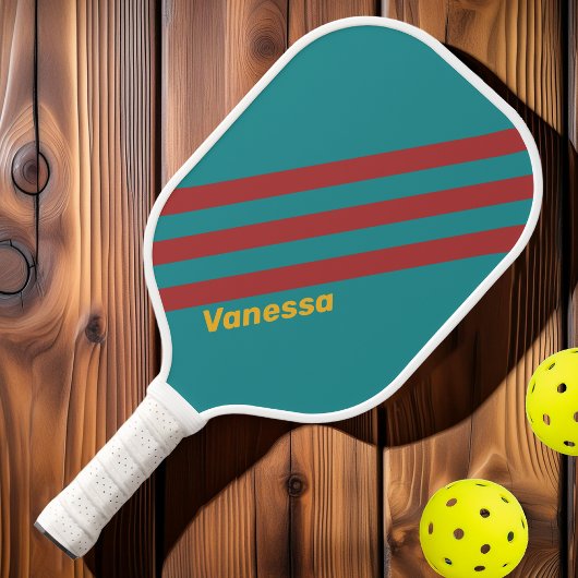 Rubyリーフストライプの名前 ピックルボールラケット