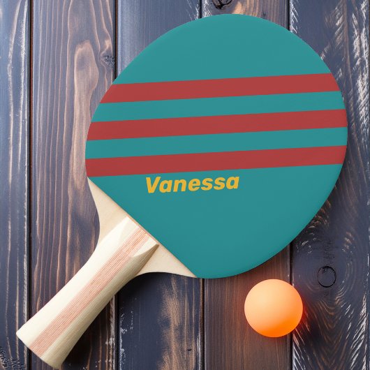Rubyリーフストライプの名前 卓球ラケット