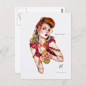 Ruby火曜日by Elizabeth Austinポストカード ポストカード (正面/裏面)