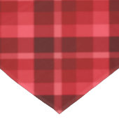 Ruby赤かわいらし格子模様ミディアムテーブルクロス テーブルクロス (アングル)