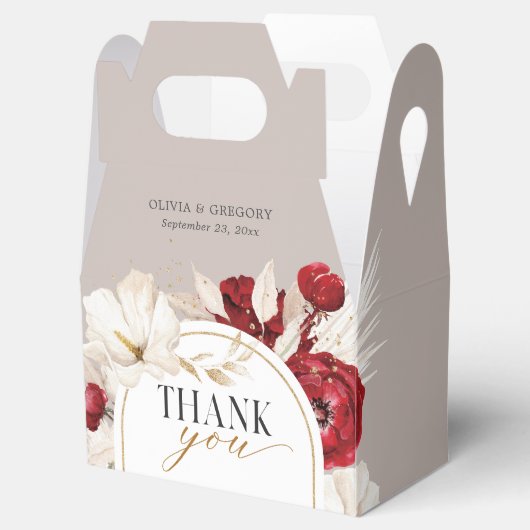 Ruby赤と白結婚感謝してい君 フェイバーボックス (オープン)