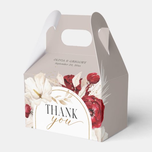 Ruby赤と白結婚感謝してい君 フェイバーボックス (正面サイド)