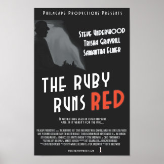 Ruby 走 Redポスター – 11x17" ポスター