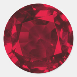 Ruby 1ステッカー ラウンドシール