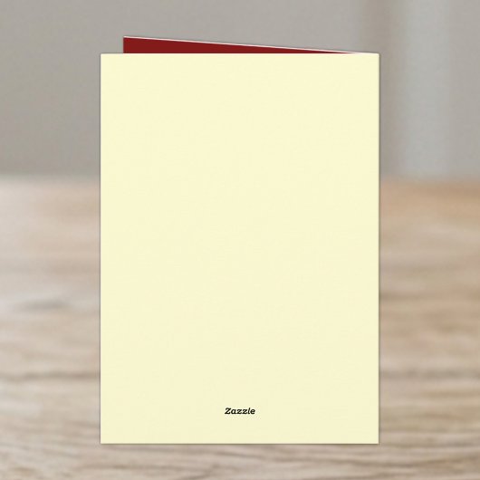 Ruby 40th wedding anniversary yellow dogs card カード