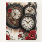 Ruby & Black Steampunk ノートブック (裏面)