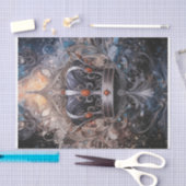 Ruby Crownきらきら光る、金ゴールドを持って来る 薄葉紙 (クラフト)