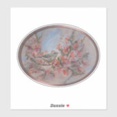 Ruby Crowned Kinglet シール (シート)