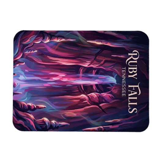 Ruby Falls Tennessee マグネット (横)