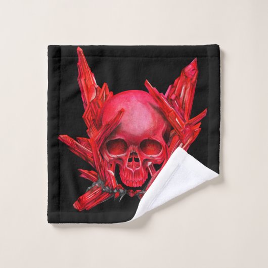 Ruby GEMスカル バスタオルセット (ウォッシュタオル)