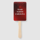 Ruby Glimmer Pageant Wavers 10 Pack ハンドファン (裏面)