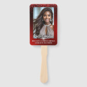 Ruby Glimmer Pageant Wavers 10 Pack ハンドファン (正面)