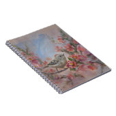 Ruby Kinglet Bird ノートブック (右側)