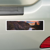 Ruby Lake Sunset - John Muir Trail - Sierra Nevada バンパーステッカー (車上)