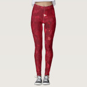 Ruby Leggings For Valentines Day レギンス (正面)